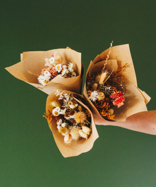 Small Dried Flower Bouquet