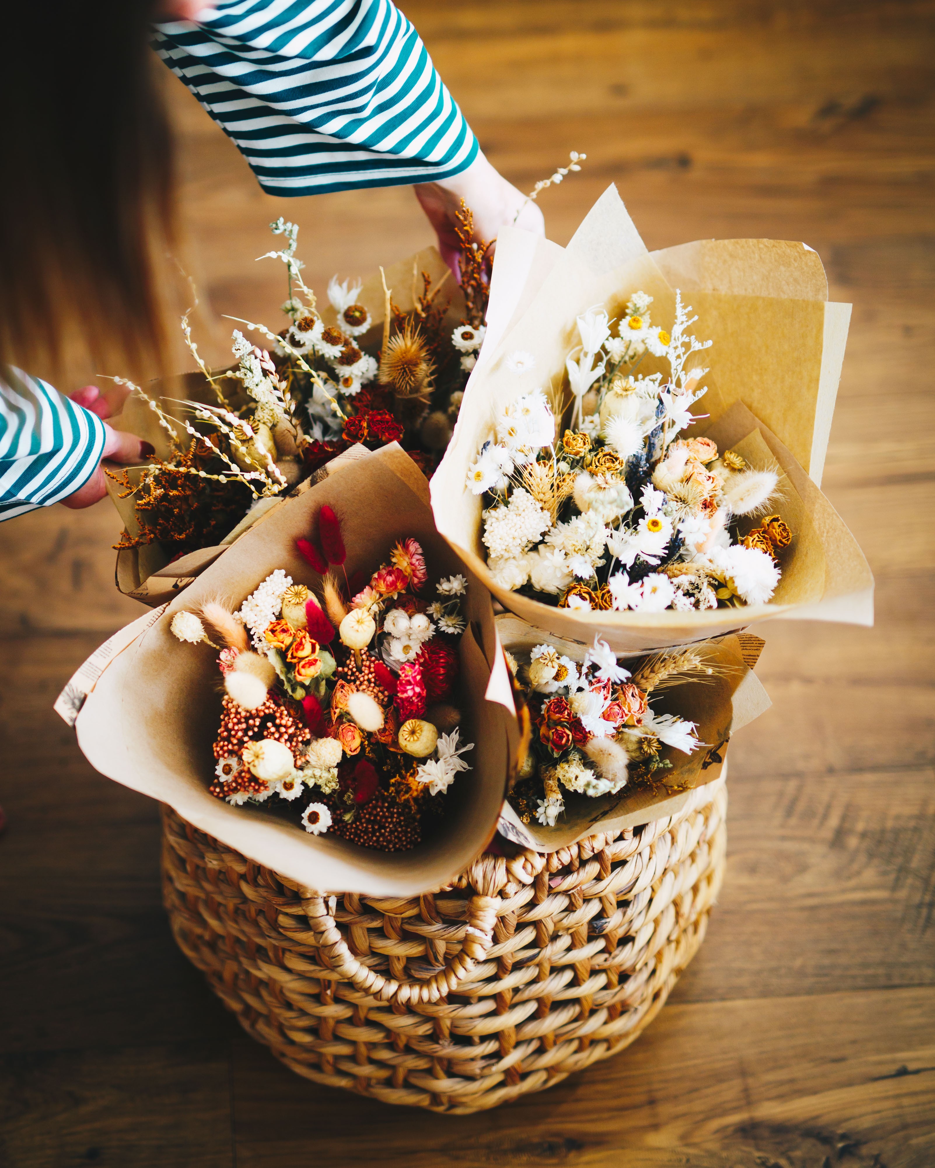 Medium Dried Flower Bouquet
