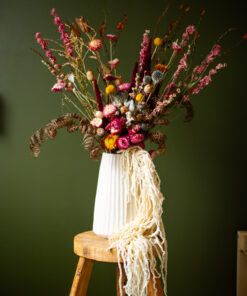 Dried Flower Arrangments with Vessel