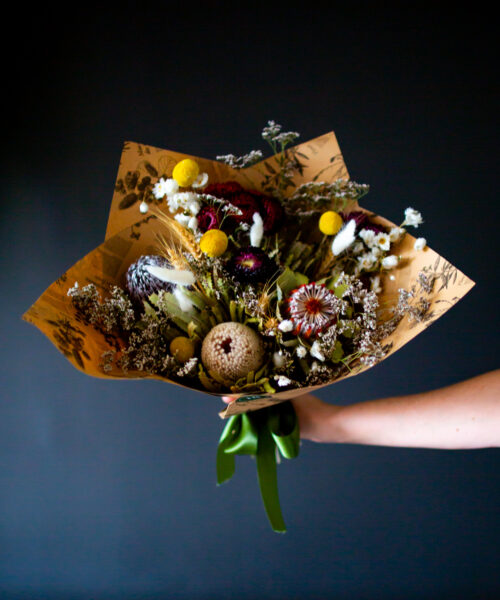 Large Dried Native Flower Bouquet